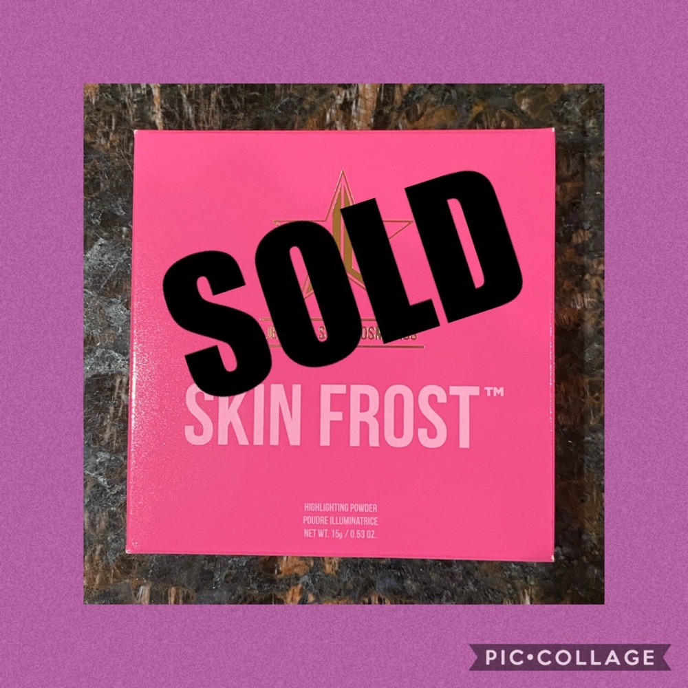 SOLD Jeffree Star Skin Frost Highlighter Ice Cold